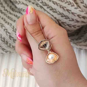 پلاک طرح طلا مدل قلب